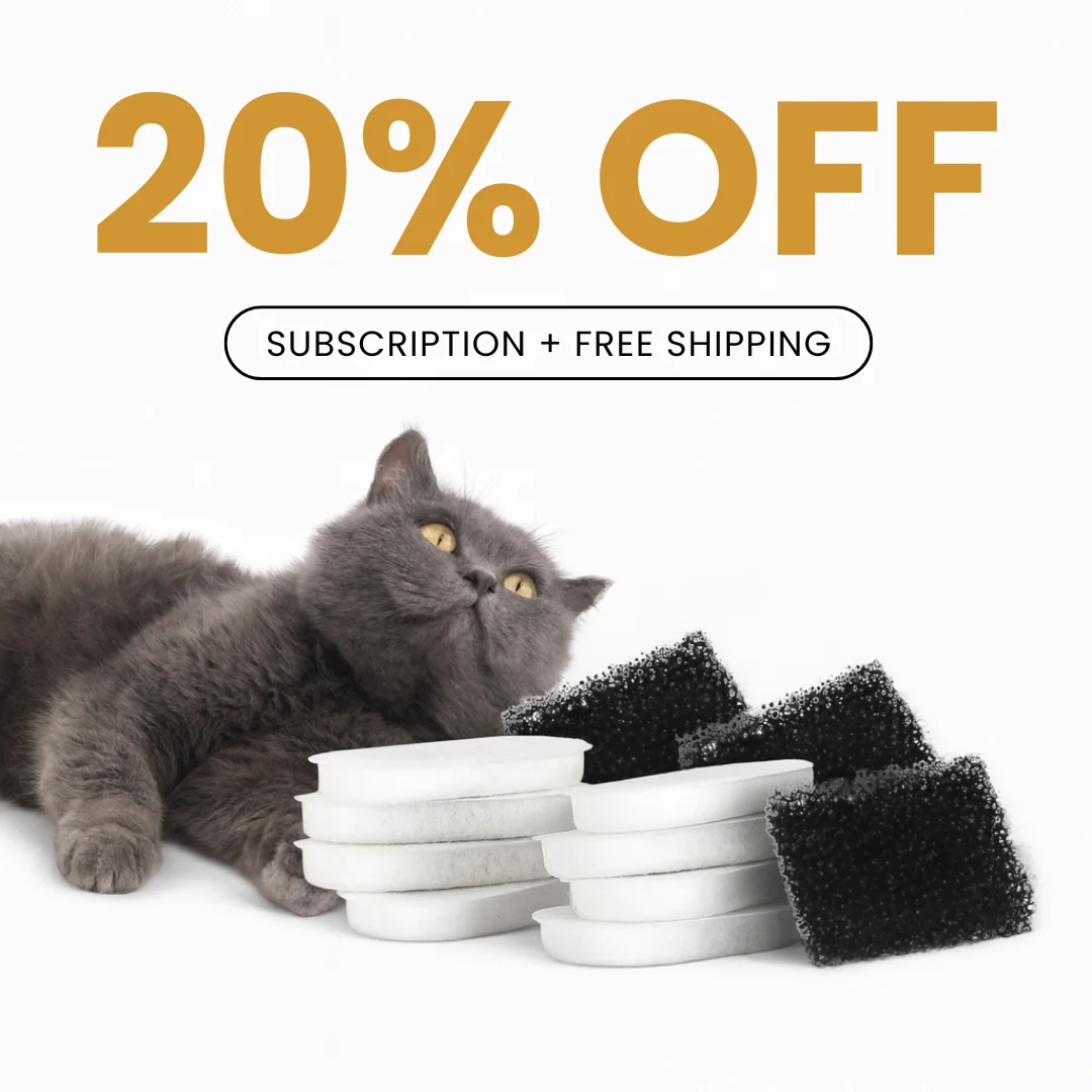Replacement Filters for Wireless 2.0 and 2.2L Fountains