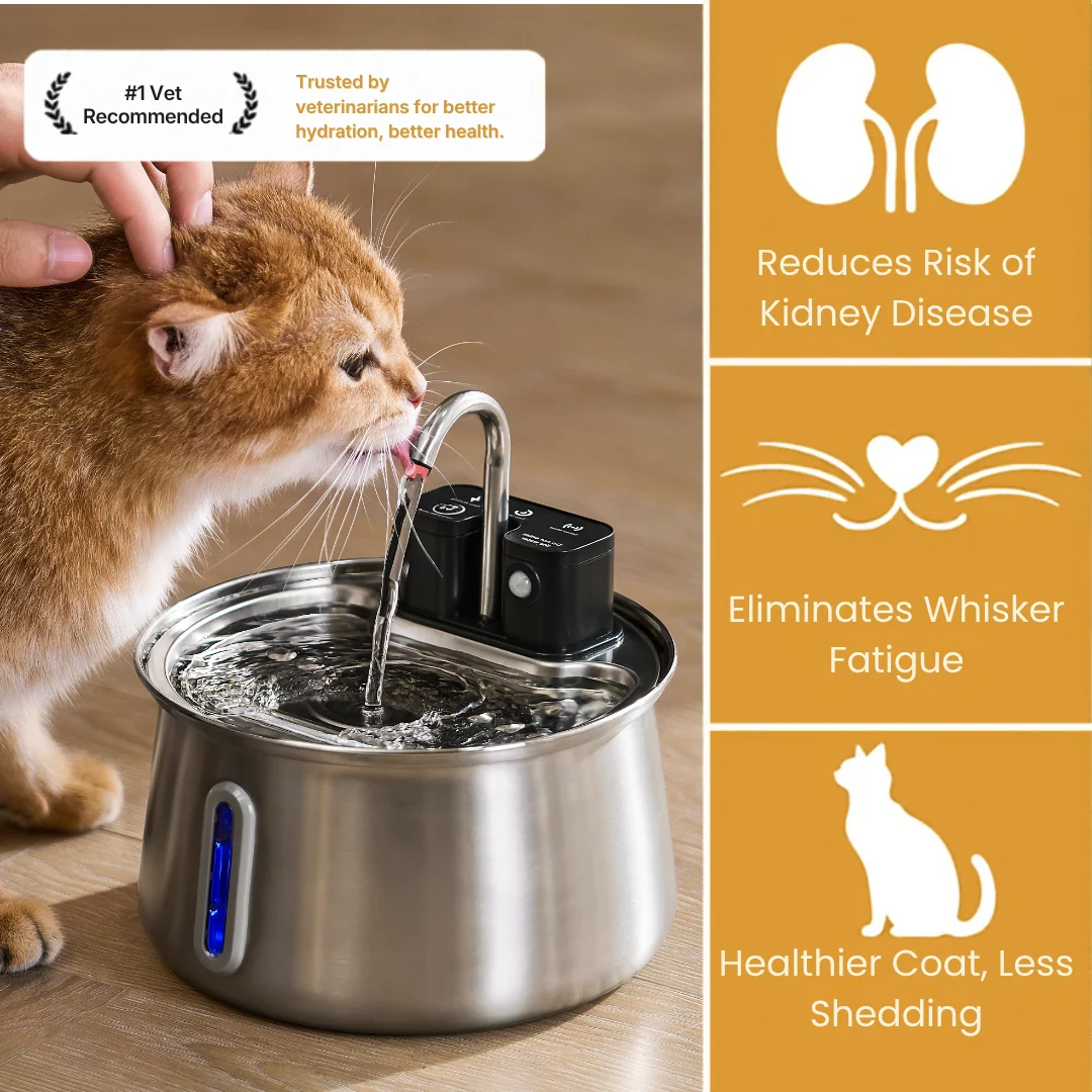 The KittySpout Luna Wireless Cat Fountain, Our Newest Fountain