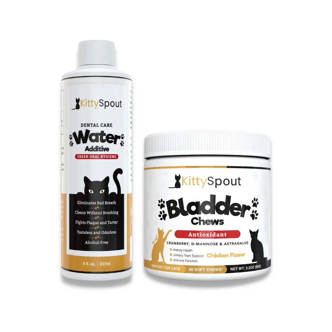 All In One Supplement Bundle with Cat Dental Formula and Bladder Chews