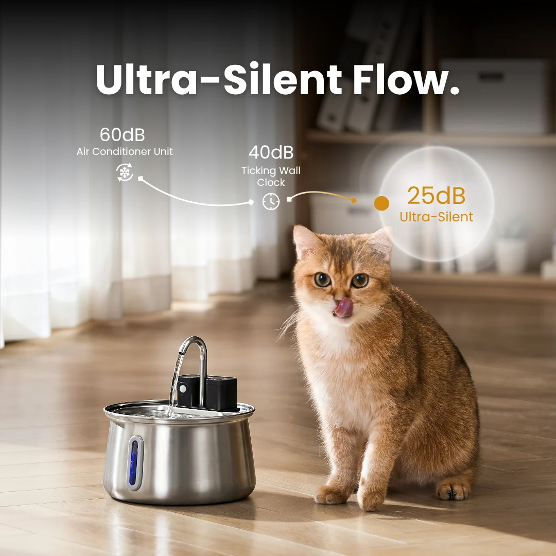 The KittySpout Luna Wireless Cat Fountain, Our Newest Fountain