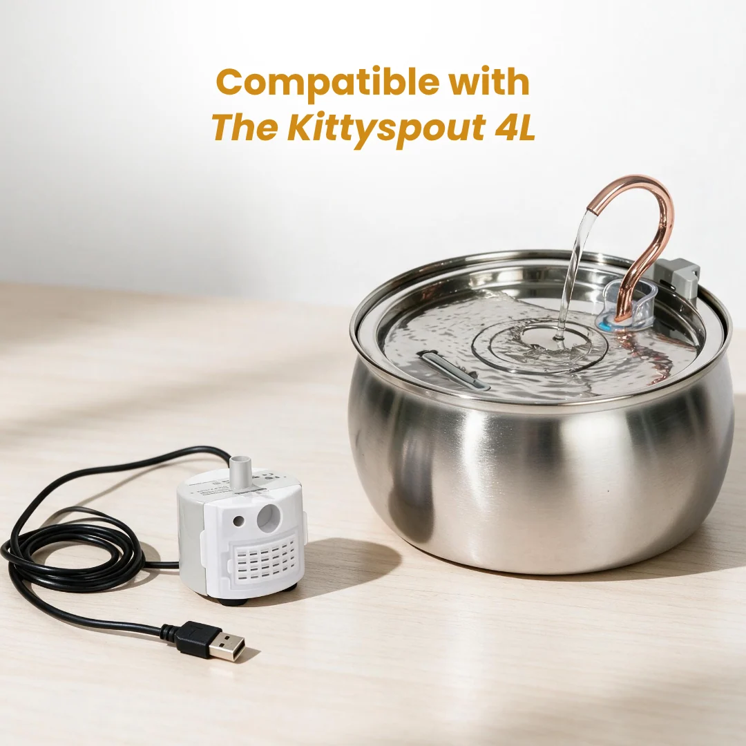KittySpout Replacement Water Pump for Cat Fountains