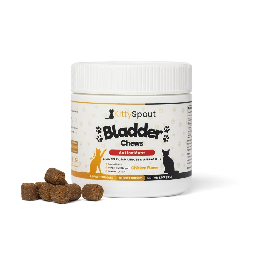Bladder & Kidney Support Chews with Natural Ingredients for Cats