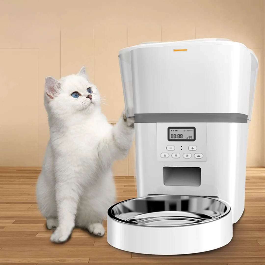 KittyFeeder™ automatisk kattefoderautomat til katte