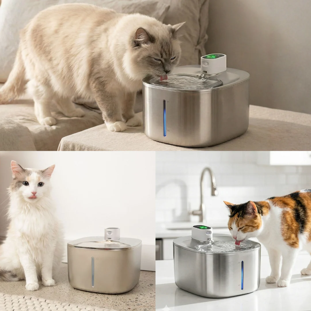 The KittySpout™ Wireless Fountain Original Model